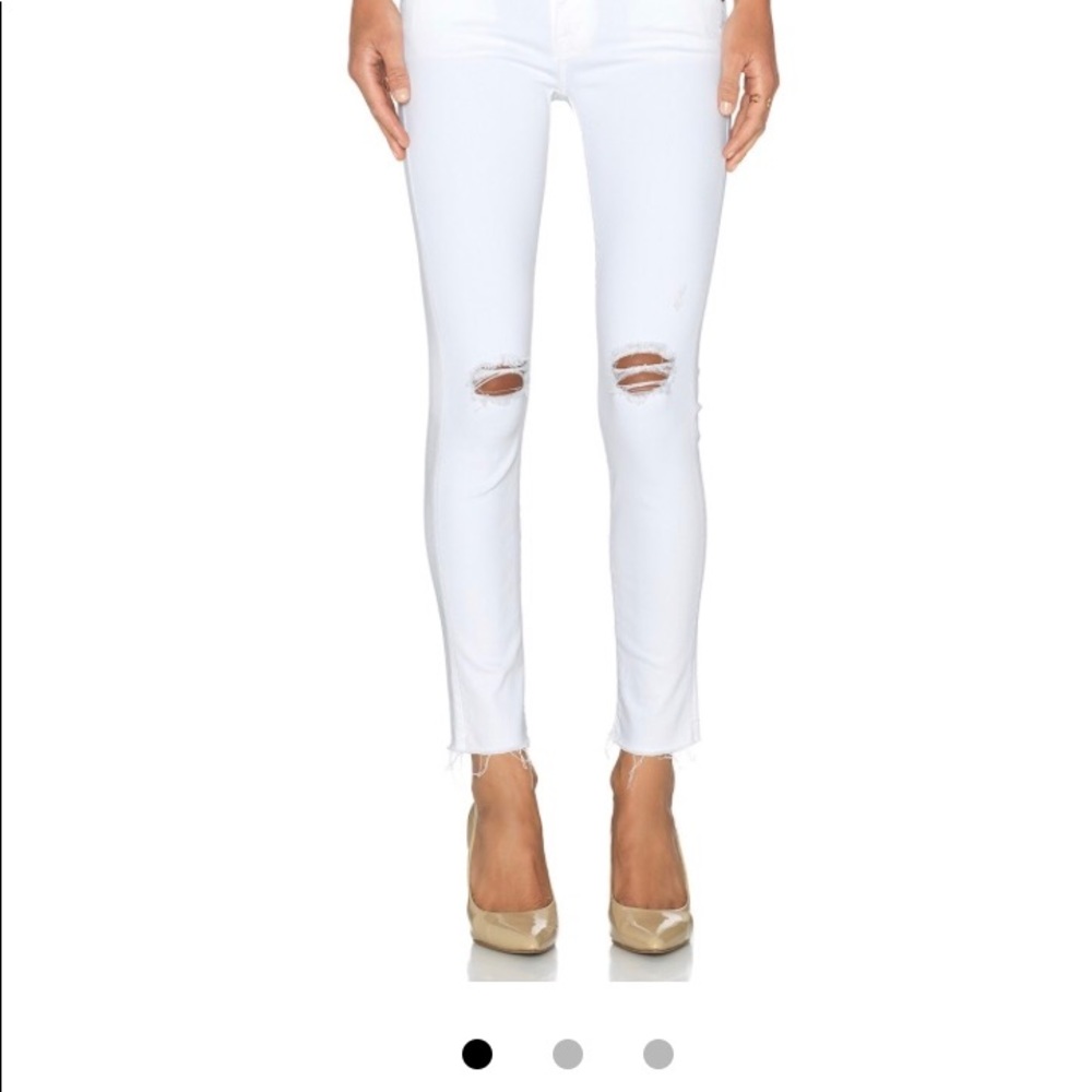 Mother Jeans ankle fray Little Miss Innocent 28